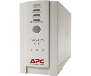 APC  BK650EI Back UPS CS - Sistema de Alimentación Ininterrumpida SAI 650 VA, 400 Watt (4 Salidas IEC)